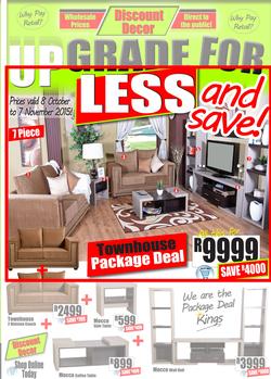 Discount Decor : Upgrade For Less (8 Oct - 7 Nov 2015), page 1