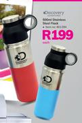 Discovery 500ml Stainless Steel Flask-Each