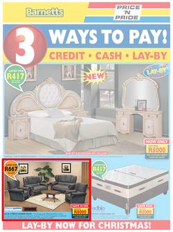 Barnetts & Price 'N Pride : 3 Ways To Pay (19 Aug - 5 Sep 2015), page 1
