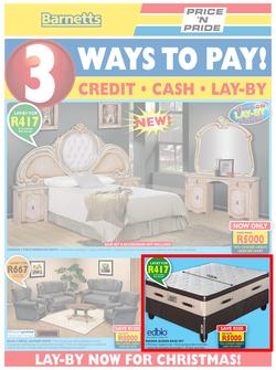 Barnetts & Price 'N Pride : 3 Ways To Pay (19 Aug - 5 Sep 2015), page 1