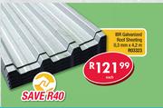 IBR Galvanized Roof Sheeting 0.3mmx4.2m R03323-Each
