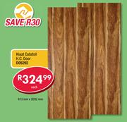 Kiaat Catafoil H.C. Door 813x2032mm D05292-Each