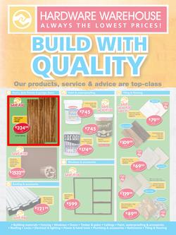 Hardware Warehouse Mpumulanga : Build With Quality (22 Feb - 4 Mar 2016), page 1