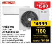 Goldair 12000 BTU Split Unit Air Conditioner