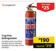 Intasafety 1kg Fire Extiguisher