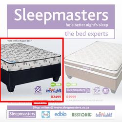 Sleepmasters : The Bed Experts (7 Aug - 22 Aug 2017), page 1