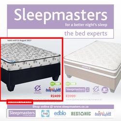 Sleepmasters : The Bed Experts (7 Aug - 22 Aug 2017), page 1