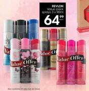 Revlon Value Pack Of 3x90ml Sprays-Per Pack