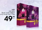 Lux Gift Sets Of Body Wash 400ml And Soap Bar 175g-Each