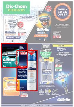 Dis-Chem : Gillette (23 October - 15 November 2020), page 1