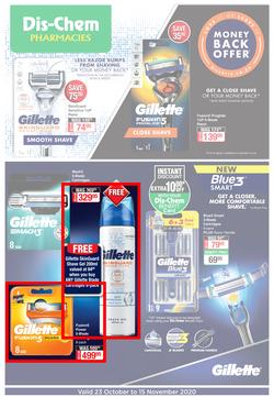 Dis-Chem : Gillette (23 October - 15 November 2020), page 1