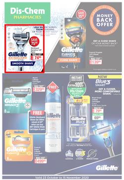 Dis-Chem : Gillette (23 October - 15 November 2020), page 1