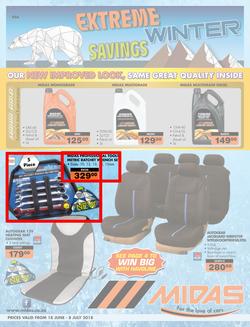 Midas : Extreme Winter Savings (18 June - 8 July 2018), page 1