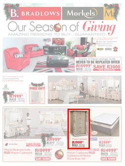 Bradlows & Morkels : Our Season Of Giving (8 Dec - 24 Dec 2014), page 1