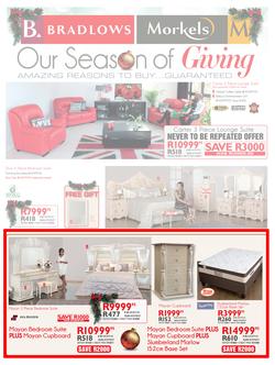Bradlows & Morkels : Our Season Of Giving (8 Dec - 24 Dec 2014), page 1
