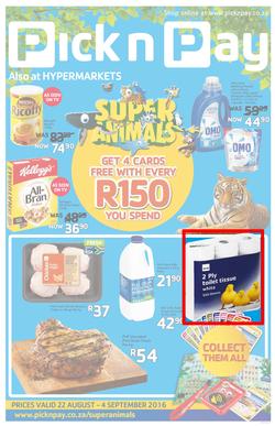 Pick n Pay : Inland (22 Aug - 4 Sep 2016), page 1