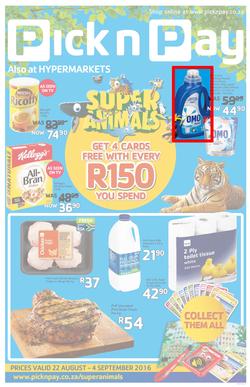 Pick n Pay : Inland (22 Aug - 4 Sep 2016), page 1