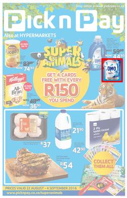Pick n Pay : Inland (22 Aug - 4 Sep 2016), page 1