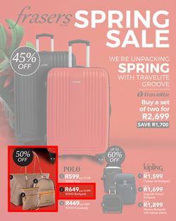 Frasers : Spring Sale (6 Sep - 6 Oct 2019), page 1