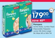 Pampers Active Baby Jumbo Pack-Per Pack