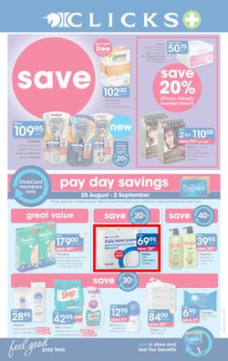 Clicks : Save (25 Aug - 22 Sep 2015), page 1