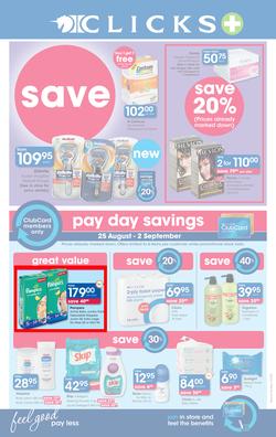 Clicks : Save (25 Aug - 22 Sep 2015), page 1