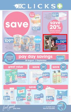 Clicks : Save (25 Aug - 22 Sep 2015), page 1