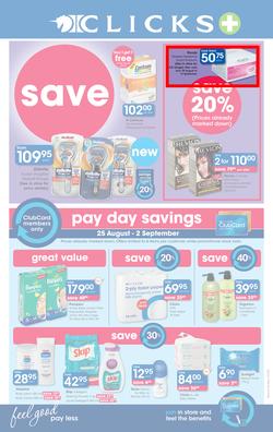 Clicks : Save (25 Aug - 22 Sep 2015), page 1
