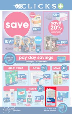 Clicks : Save (25 Aug - 22 Sep 2015), page 1