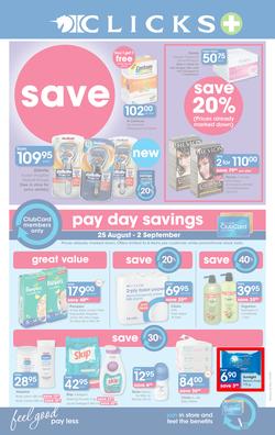 Clicks : Save (25 Aug - 22 Sep 2015), page 1