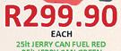 Addis 25Ltr Jerry Can Fuel Red SC5411-Each 