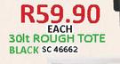 30Ltr Rough Tote Black SC46662
