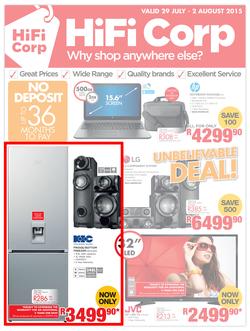 HiFi Corp : Why Shop Anywhere Else? (29 Jul - 2 Aug 2015), page 1