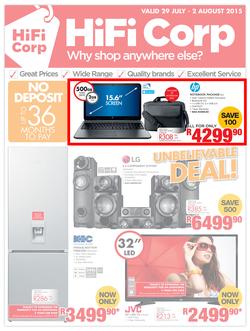 HiFi Corp : Why Shop Anywhere Else? (29 Jul - 2 Aug 2015), page 1