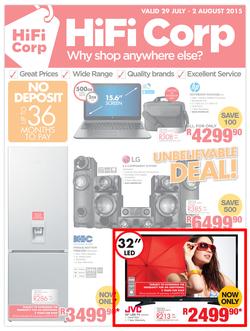 HiFi Corp : Why Shop Anywhere Else? (29 Jul - 2 Aug 2015), page 1