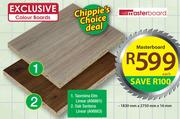 Masterboard Taormina Elm Linear 1830x2750x16mm A06881-Each