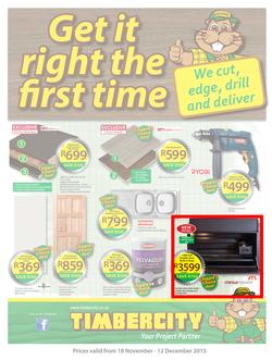 Timbercity : Get It Right The First Time (18 Nov - 12 Dec 2015), page 1