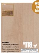 Floorx Laminated Flooring-Per Sqm 