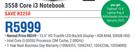 Dell 3558 Core i3 Notebook
