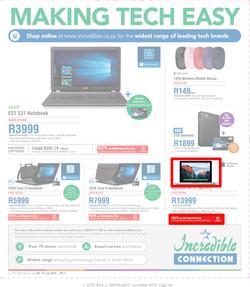 Incredible Connection : Making Tech Easy (28 Jul - 31 Jul 2016), page 1