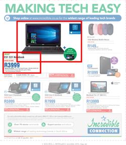 Incredible Connection : Making Tech Easy (28 Jul - 31 Jul 2016), page 1