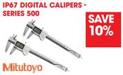 Mitutoyo IP67 Digital Calipers Series 500 Metric 150mm With Thumb Roller 794-3608