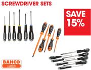 Bahco 5 Pc Electrical Screwdriver Set 688-0063