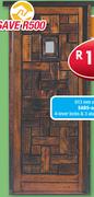 Rustic Door And Frame D05481-Each