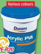 Duram Acrylic PVA-20Ltr