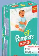 Pampers Disposable Nappy Pants Jumbo Pack Assorted-Per Pack
