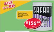 Safari Cream Gloss Enamel P11942-5L Each