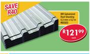 IBR Galvanized Roof Sheeting 0.3mmx4.2m R03323-Each