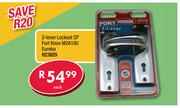 2-Lever Lockset CP Fort Knox M2A10U Eureka H23829-Each