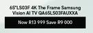 Samsung 65" LS03F 4K The Frame Vision AI TV QA65LS03FAUXXA